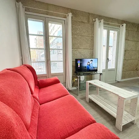 Appartement Puerto Cies - Calle De Ostras Con Terraza 3pax Vigo