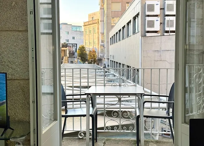 Puerto Cies - Calle De Ostras Con Terraza 3pax * Виго