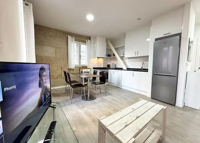 Апартаменты Puerto Cies - Calle De Ostras Con Terraza 3pax