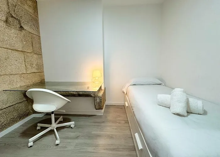 Puerto Cies - Calle De Ostras Con Terraza 3pax 비고