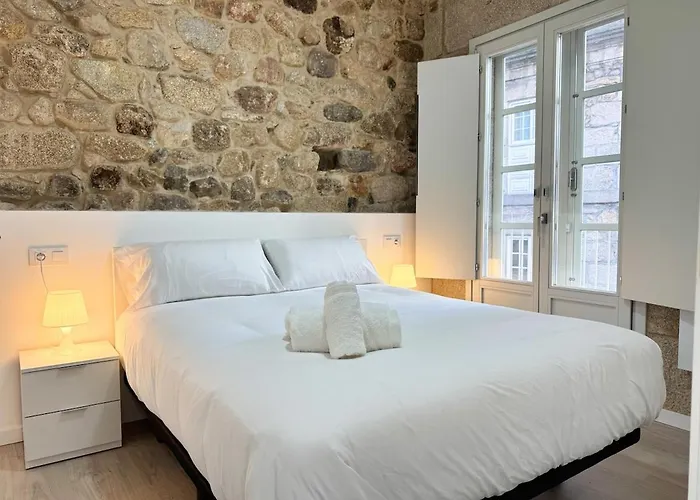 Puerto Cies - Calle De Ostras Con Terraza 3pax Апартаменты Виго