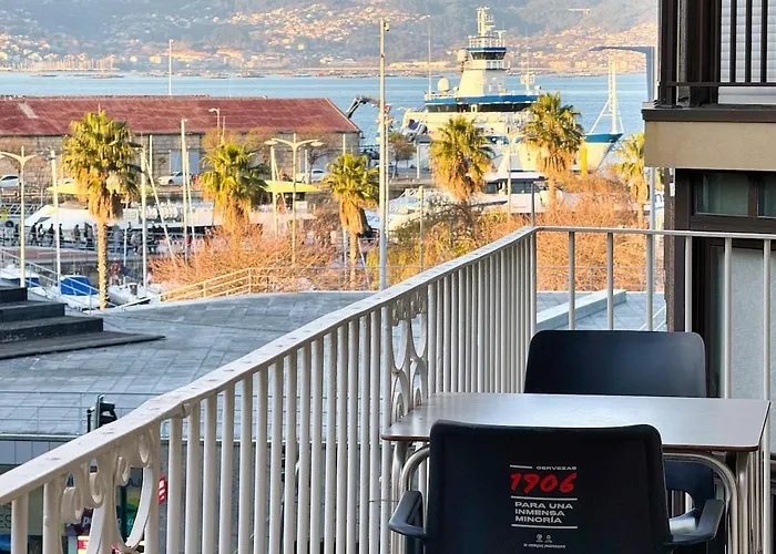 아파트 Puerto Cies - Calle De Ostras Con Terraza 3pax 비고