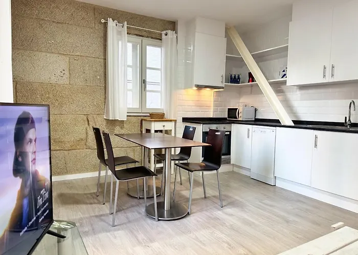Puerto Cies - Calle De Ostras Con Terraza 3pax 비고