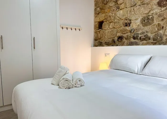 Puerto Cies - Calle De Ostras Con Terraza 3pax Апартаменты Виго