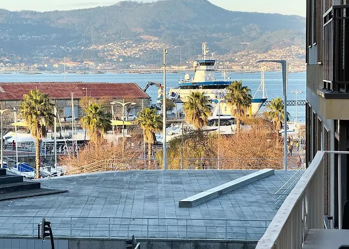 Puerto Cies - Calle De Ostras Con Terraza 3pax 비고