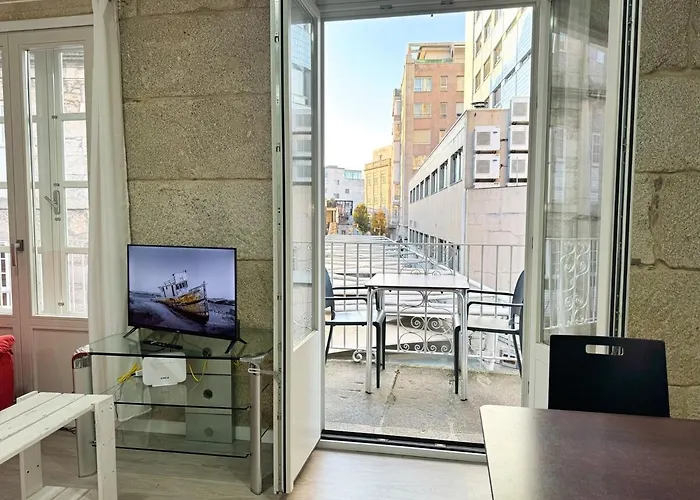 Puerto Cies - Calle De Ostras Con Terraza 3pax