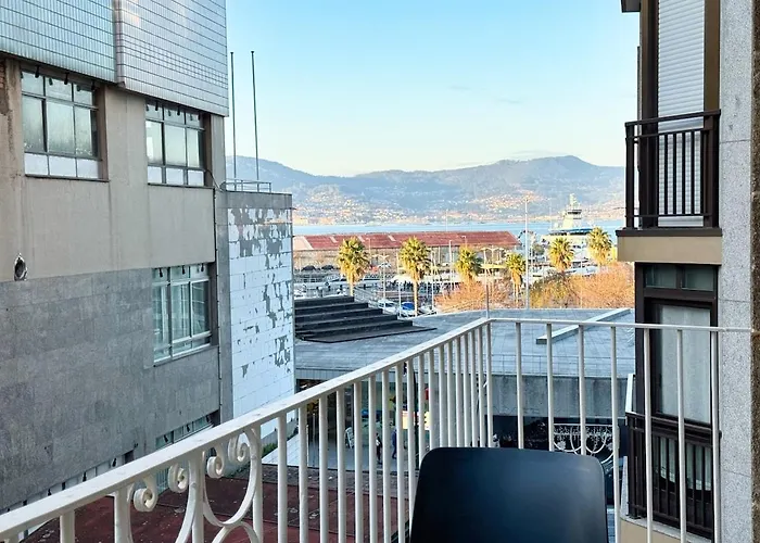 Puerto Cies - Calle De Ostras Con Terraza 3pax 비고