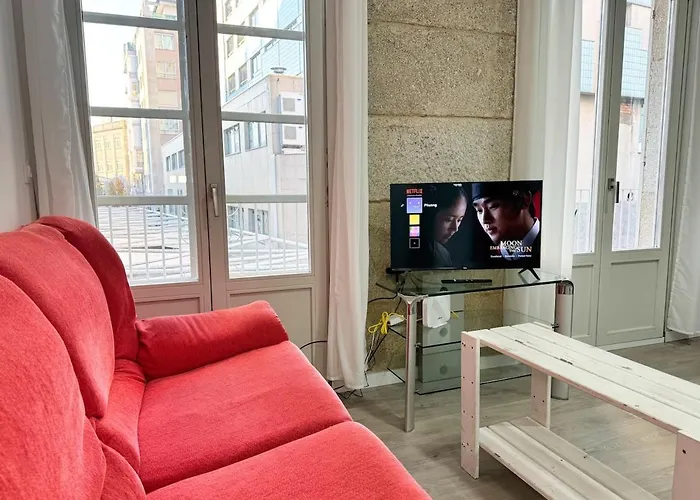 Puerto Cies - Calle De Ostras Con Terraza 3pax